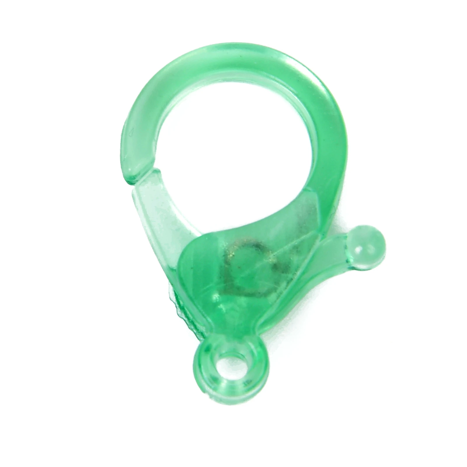 Colorful Mixed Plastic Lobster Clasp Hooks - DIY Jewelry Finding End Connectors for Necklaces and Bracelets (Pack of 20)