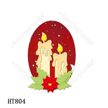 Stampi per candele natalizie-nuova fustellatura e stampo in legno, HT804 adatto per comuni fustellatrici sul mercato.