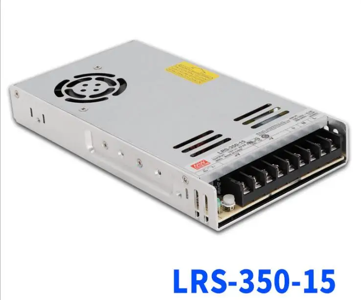 [Семь Неоновые] бренд MEAN WELL представляет LRS-350-15 15V 23.2A 350 Вт высокой мощности Мощность высокая эффективность один Выход переключение Питание