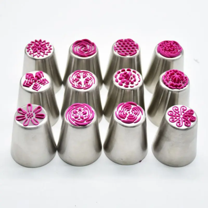 

P3 Colors Icing Piping Nozzle Converter Icing Piping Nozzles Cake Cream Pastry Tips Dessert Decor Moldes Baking Pastry Tools PGM