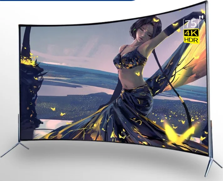 curved screen 4K monitor display 
