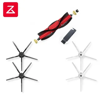 

2019 Roborock S6 Original Roborock Spare Kits Cleaning Brushes: 1PC Main brush,2pcs White brush 2pcs Black brush Roborock S6 T6