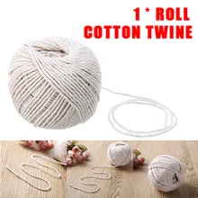 Fio de algodão cordões macrame corda corda fio para cozinhar carne churrasco cordas carne do açougueiro gravata salsicha cozinhar ferramentas