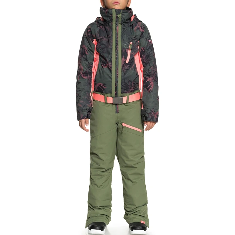 Snowboard children's jumpsuit ski ovelalls winter sport sportswear kids suit trousers jacket outdoor ROXY IMPRESSION SU G SNSU KVJ5 | Спорт