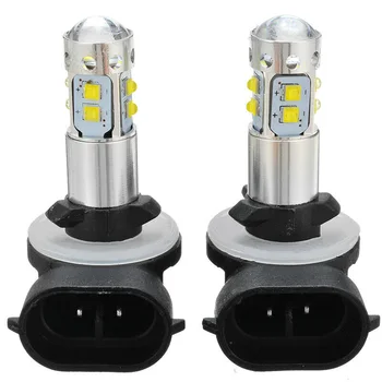 

For Polaris Sportsman 300 400 450 500 550 570 LED Headlight Bulbs 360 ° White 1Pair