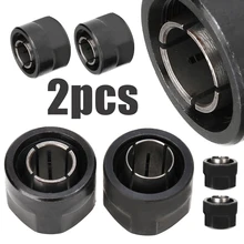 

2pcs Collet 1/2" 12.7mm 12mm Durable Router Collets for HITACHI 23421 M12VE M12VC M12V2 M12SE M12SA2