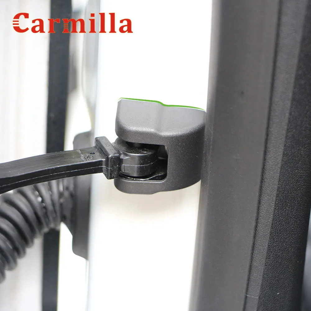 4Pcs ABS Car Door Lock Protection Cover Doors Lock Sticker for Ford Focus 3 Mk3 Fiesta MK7 2009-2015 Ecosport Car Protector car door lock cover,car door lock stickers