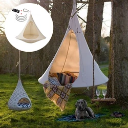 Hamac de Camping étanche, chaise pivotante pliable, chambre d'enfant, tente d'arbre, plafond suspendu, canapé lit 