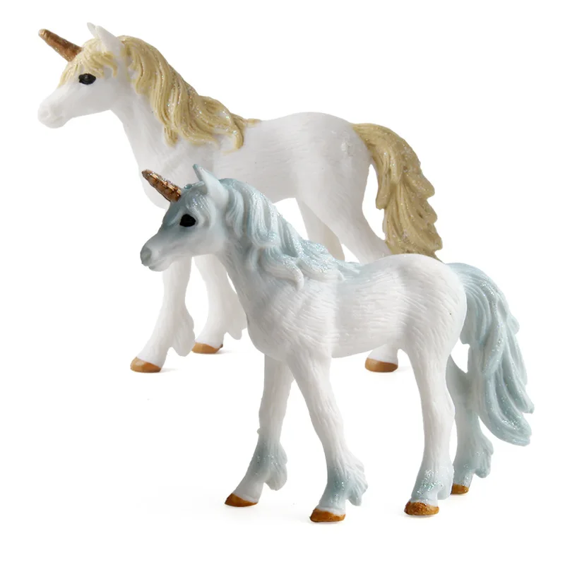 Европейские мифические статуэтки единорога Pegasus Angel Unicorn фигурка лошади модель