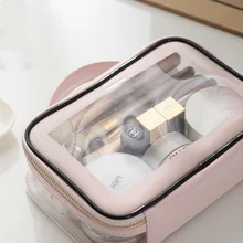 

Children's Cosmetic Bag PVC Transparent Cosmetic Bag With Large Capacity Luggage & Bags Cosmetic Bag luxury Brand Cosmetic Bag
