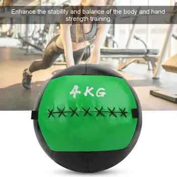 

35cm Fitness Weightlifting Ball Workouts Exercise Balance Ball Training To (Can Muscle Fill Ball Gravity Building Kg) 12 So Z4X6
