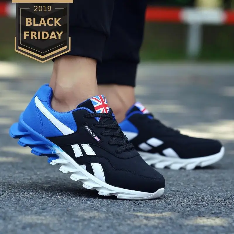 

Loecktty Spring autumn fashion men casual shoes breathable comfortable male sneakers for adult high-quality plus size 39-46