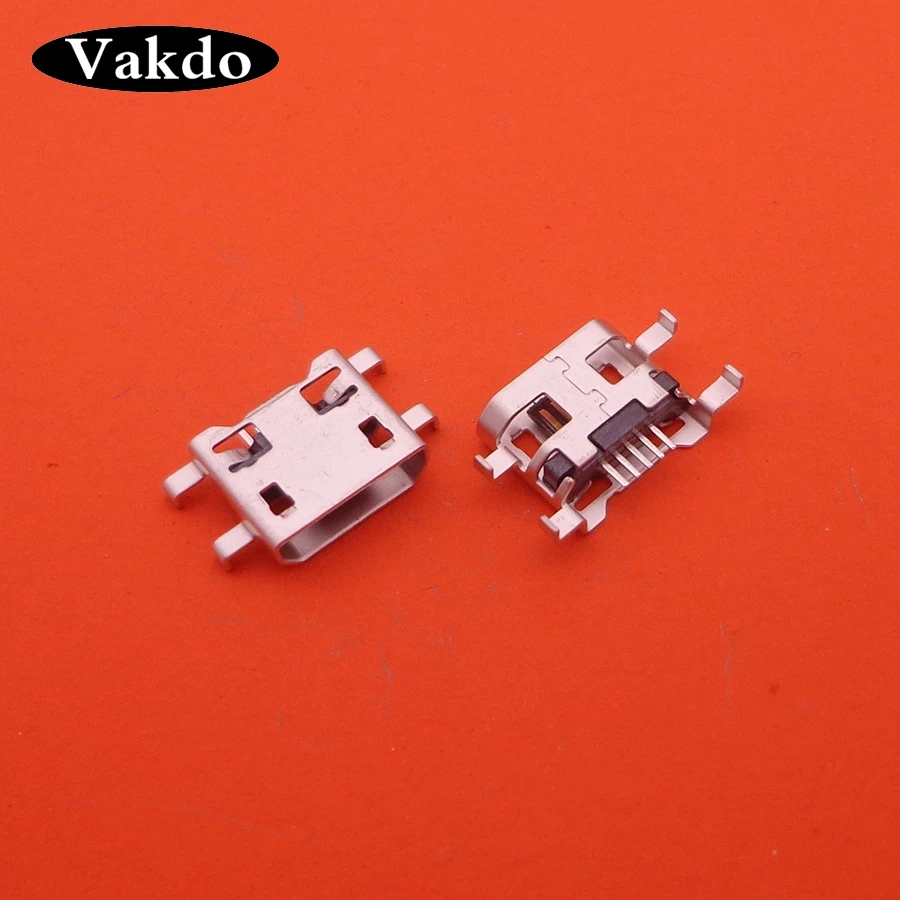50pcs Micro USB jack socket connector For Huawei C8813 C8813Q U8818