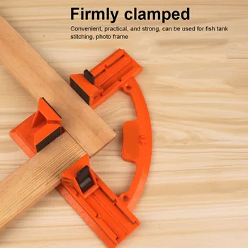 

Woodworking Ruler 90 Degree Right Angle Picture Photo Frame Quick Corner Square Clamp Clip DEC889