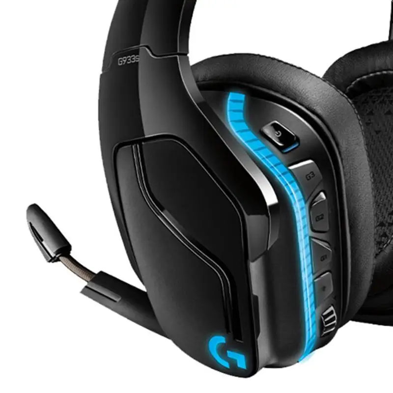 Hot Sale Headphones Multi-function Wear-resistant G933S Wireless Dual Mode Game Headphones 7.1 Stereo Surround Headset