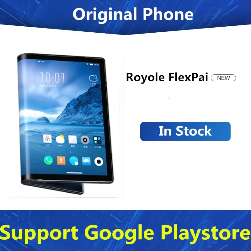 Быстрая доставка складной сотовый телефон Royole FlexPai Snapdragon 855 Android 9 0 7 8 дюйма гибкий
