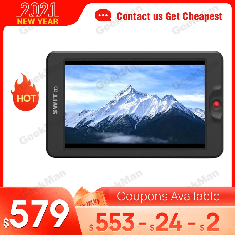 SWIT 7 &quotCM S75F 3000 Nit HDR Monitor (3G/SDI 4K HDMI)|Мониторы| |