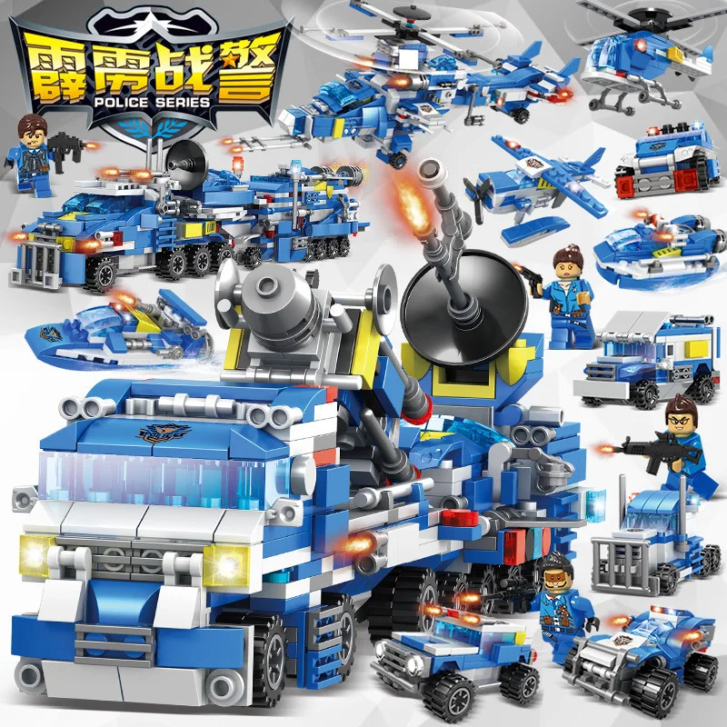 

Mindy C011 City Police Building Blocks Assembled Children'S Educational DIY Toy Firebolt Cops 1530 Celebrity Style