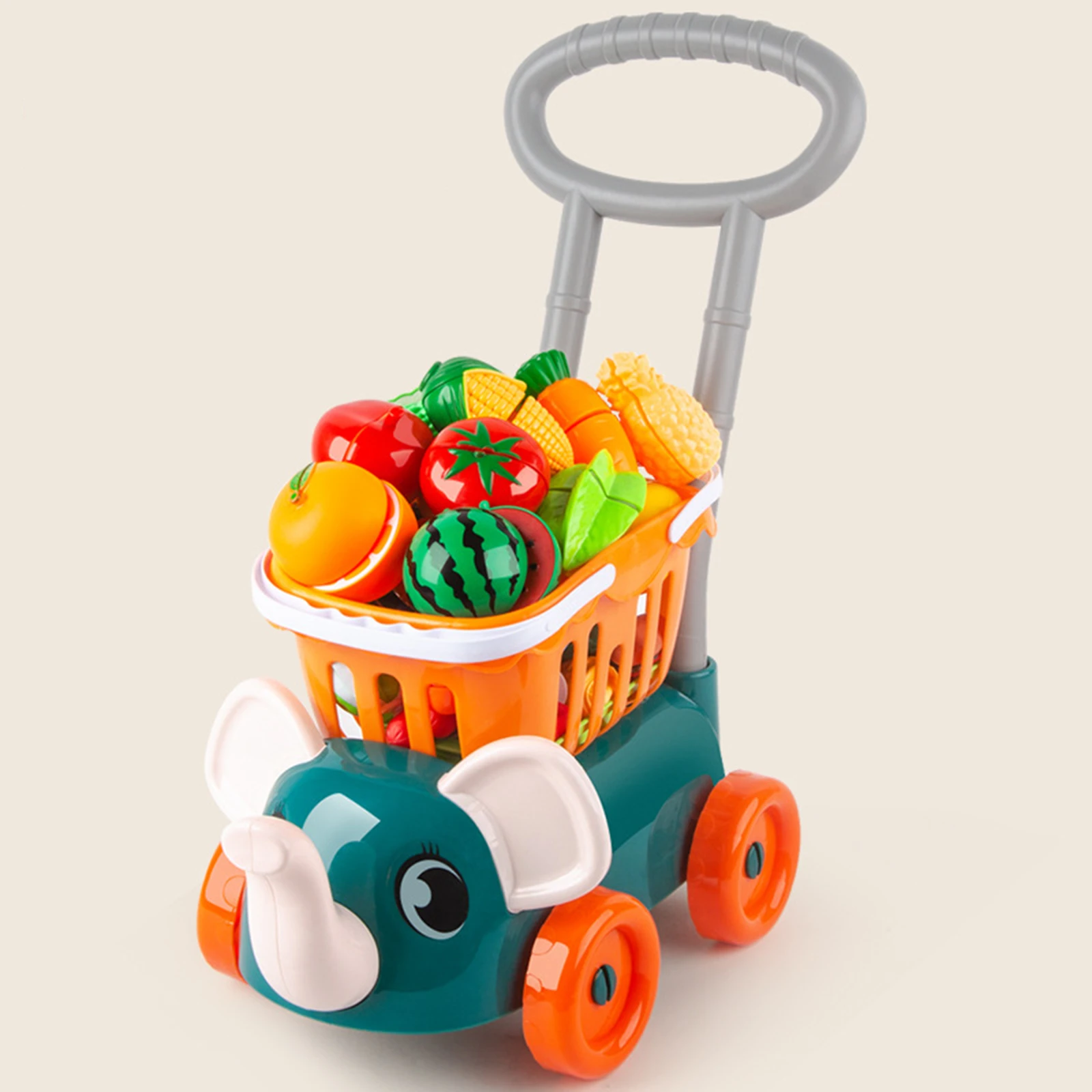 vuilnis haak helder Mini Supermarkt Winkelwagentje Pretend Play Trolly Snijden Voedsel Kinderen  Boodschappen Spelen Leren Speelgoed Voor Kinderen Leeftijden 3 En Up|Boodschappen  speelgoed| - AliExpress