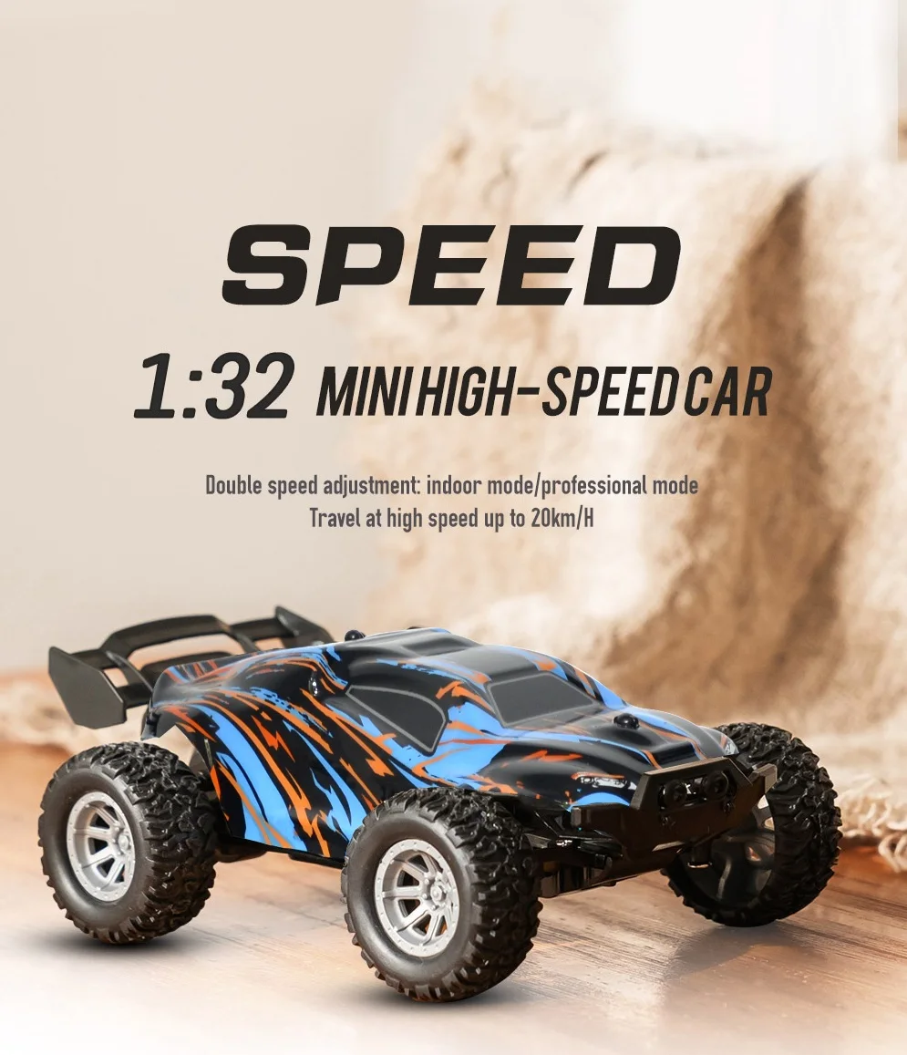 1:32 Мини высокое Скорость 20 км/ч RC автомобиль двойной Регулировка скорости