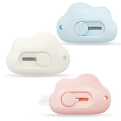 Mini couteau utilitaire coupe nuages, 1 pièce, Art fournitures artistiques pour étudiants papier découpé outils de bricolage papeterie créative fournitures scolaires 
