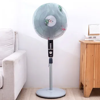 

Fans Cover Dustproof Cover Set Fan Set Full Package Fans Cover Round Floor Type Three-dimensional Household Fabric Art