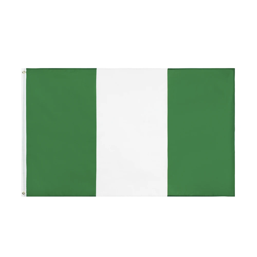 3X5Ft Poliestere Verde Bianco Nigeria Bandiera Del Nigeriano