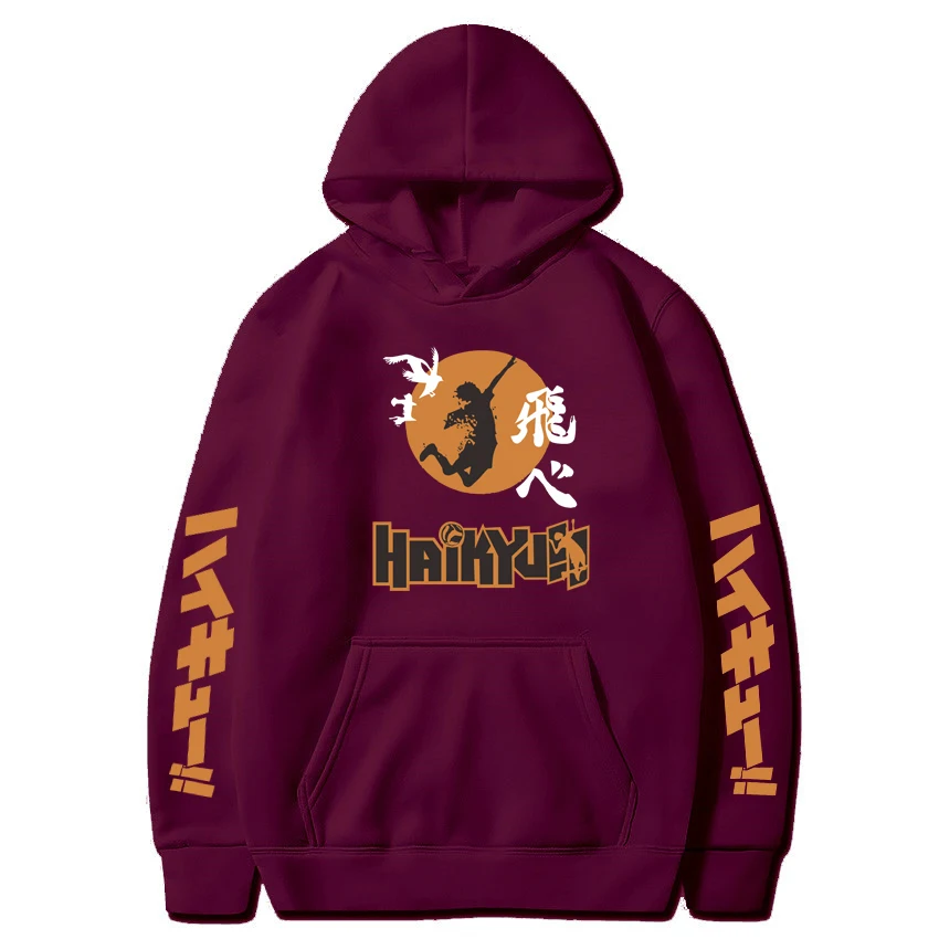 thumbnail image 1 of Sudadera con capucha para Hombre y mujer, suéter con estampado de Anime haikyuu, jersey de lana, Sudadera con capucha para Hombre, 1 of 5