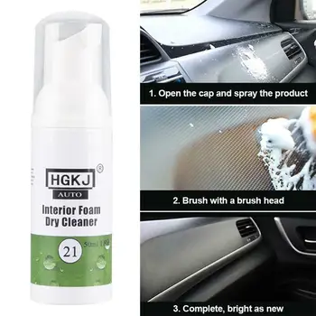 

NEW Car Leather Cleaner Repair Kit Car Seat Sofa Interior Cleaner Car Maintenance Automobile Interior Wash Cleaner Liquid S G7F0