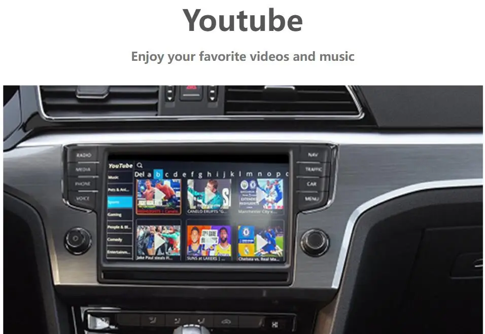 Wireless CarPlay Android Auto for Volkswagen VW Polo Golf Touareg Tig –  carlinkitbox