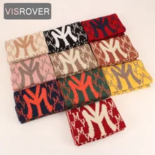 VISROVER/Новинка, 10 цветов, унисекс, детский трикотажный зимний шарф, детский шарф, детское кольцо, шейный платок, петля, шерсть, Детские шарфы