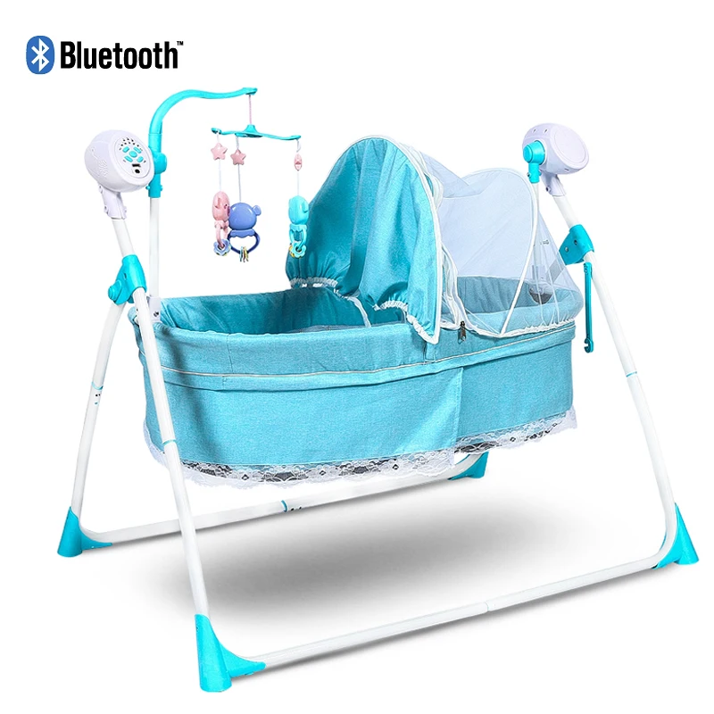 

829 Electric Crib Electric Cradle Cradle Automatic Multi-functional Cradle Newborns Baby BB Bed Electric Rocking Chair