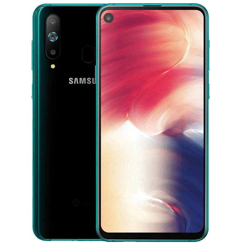 Смартфон samsung Galaxy A8s, 6,4 дюймов, процессор Snapdragon 710 Otca core, 6 ГБ, 128 ГБ, три камеры заднего вида, с функцией распознавания лица, NFC, Android, 4G, мобильный телефон