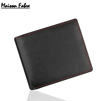 

Maison Fabre Wallet Men's Universal Bi-Fold Casual Business Leather Wallet Large Capacity ID Credit Card Holder Wallet Pocket