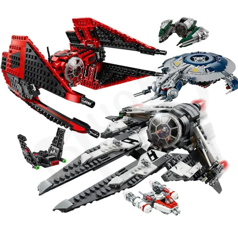

New 2020 Lepining Star Wars The Rise of Skywalker Tie Fighter AT-AP Walker Building Blocks Brick Toy For Children