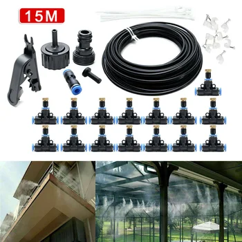 

Misting Cooling System Garden Lawn Air Cooler Patio Water Nozzles Sprinkler Internal Thread Tap Connector Hose Nozzles & Wands