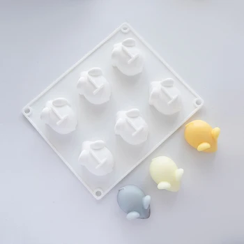 

PRZY Silicone Mold The Year of The Rat Soap Molds Gypsum Chocolate Candle Molds Little Mouse Handmade Clay Resin Moulds
