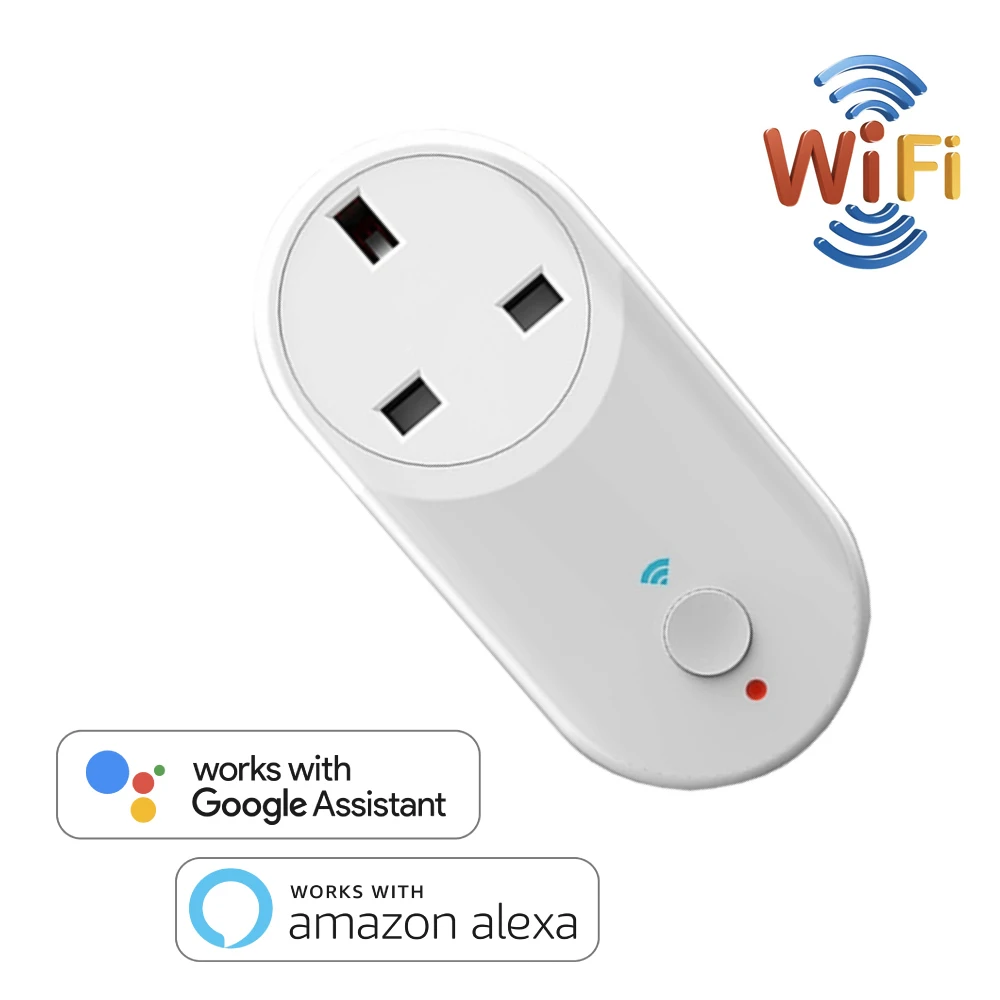 Умная розетка Knewfun беспроводная с таймером USB IOS/Android совместима Alexa и Google Home|socket