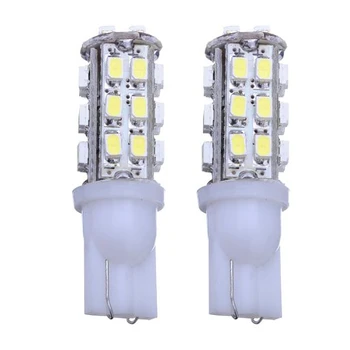 

2 x T10 501 W5W 3528 SMD 28 LED night light bulb lamp white Xenon car AUTO 12V wedge ceiling lights