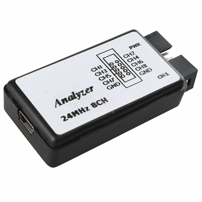 USB логический анализатор 24 м 8CH микроконтроллер ARM FPGA инструмент отладки 24 МГц, 16 МГц, 12 МГц, 8 МГц, 4 МГц, 2 МГц