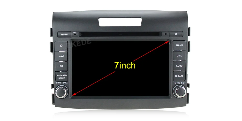 Excellent MEKEDE Car Radio Multimedia Player 2 din 7"Android 9.0 Auto DVD Radio For CRV 2012-2014 stereo wifi GPS mirror link view camera 36