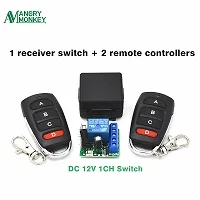 433 МГц 12VSwitch DC 12 В 10A 1CH релейный приемник и 5 шт. 3 шт. 2 шт. RF 433 МГц передатчик пульт дистанционного управления - Цвет: AM1201 and 2AM4K502L