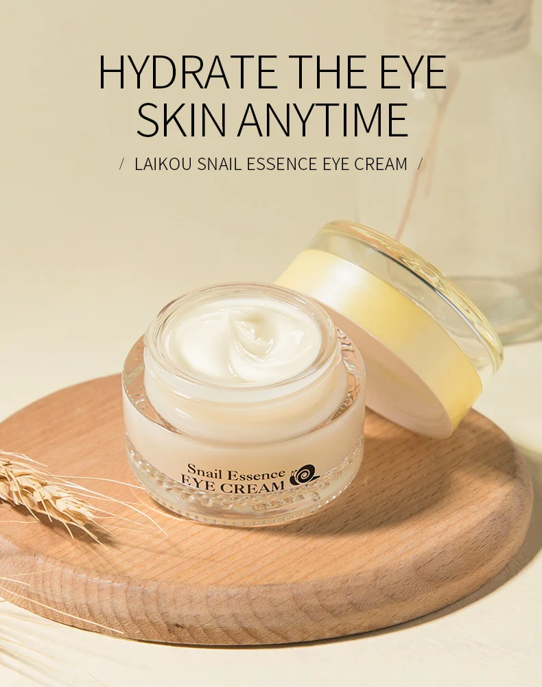 Snail Anti Aging Eye Cream Essence Deep Hydrating Against PuffinessFade Fine Lines Dark Circle Eye Bags Nourishing Eye Skin Care