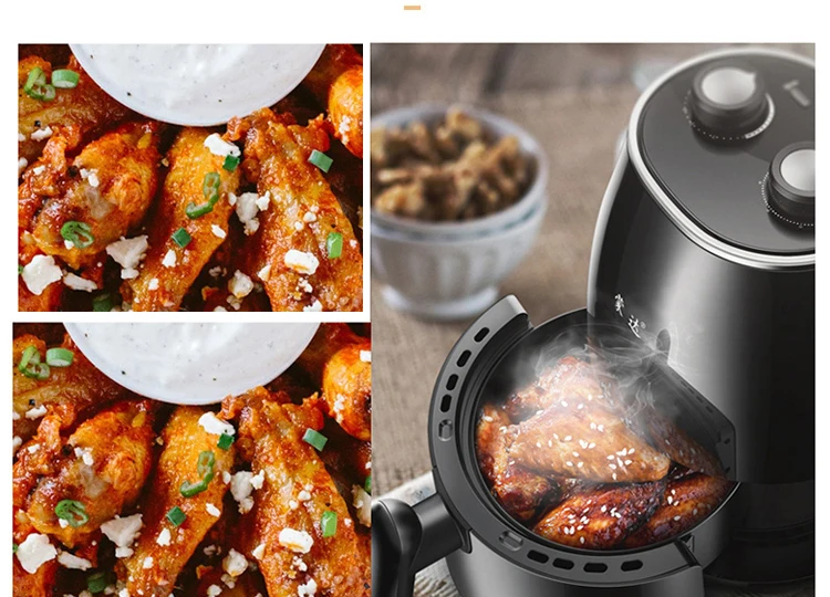 Multi-function Air Fryer Electric Deep Fryer 1230W 220V 1.5L High-speed Hot Air Circulation Cooker Oven Low Fat Health Pan