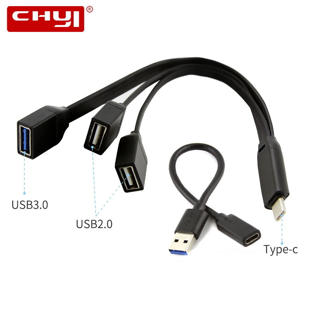 Тип C к Usb 3,0 Usb 2,0 концентратор многопортовый Usb3.0 хаб сплиттер type-c адаптер мини-аксессуары для ПК компьютера Android смартфон