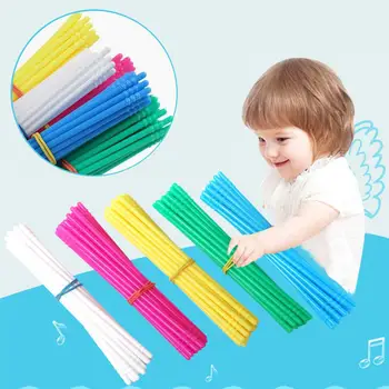 

100Pcs/Set Colorful Counting Sticks Rods Arithmetic Learning Education Kids Toy Counting Rod Kids Preschool Math Learning Toy
