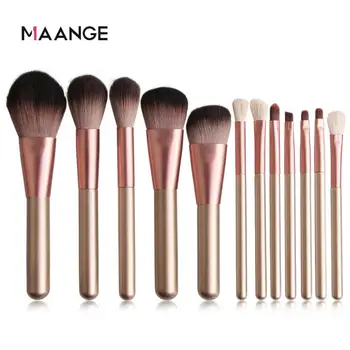 

12Pcs Makeup Brushes Tool Set Cosmetic Powder Eye Shadow Foundation Blush Repair Brushes Blending Make Up Brush Cosmetic Tools