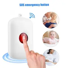 433MHz Wireless SOS Call Emergency Button Alarm Home Security Burglar Sensor