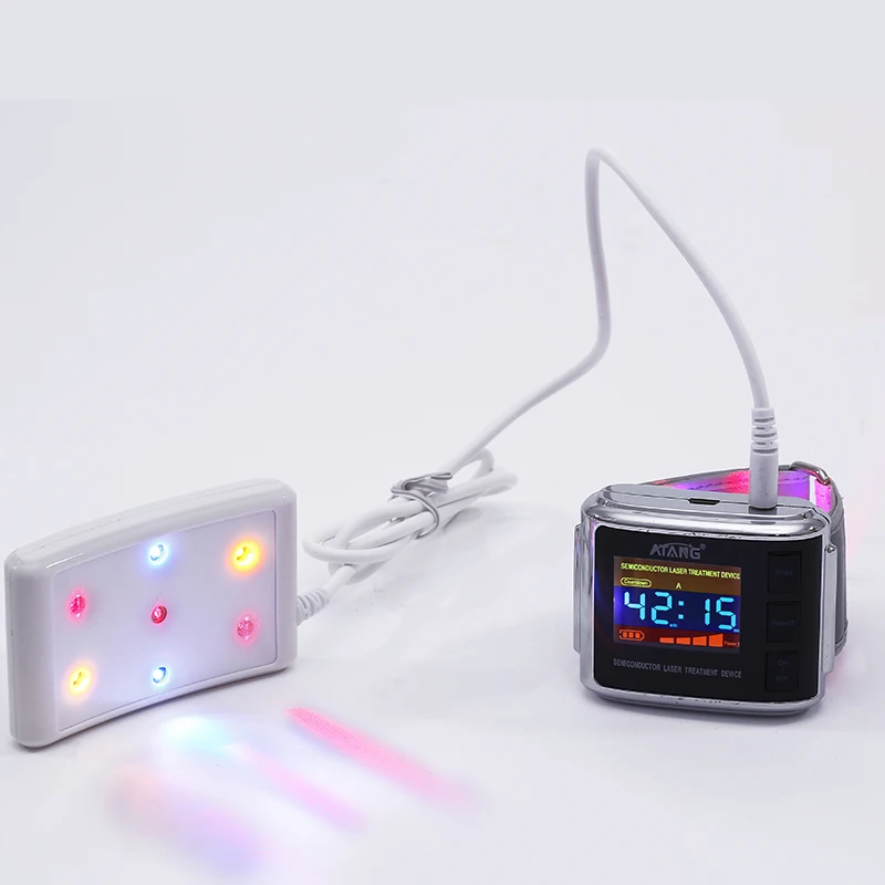 

Brand new watch laser FDA approved home use 3 color therapy device Promote vitamin absorption lowering blood pressure