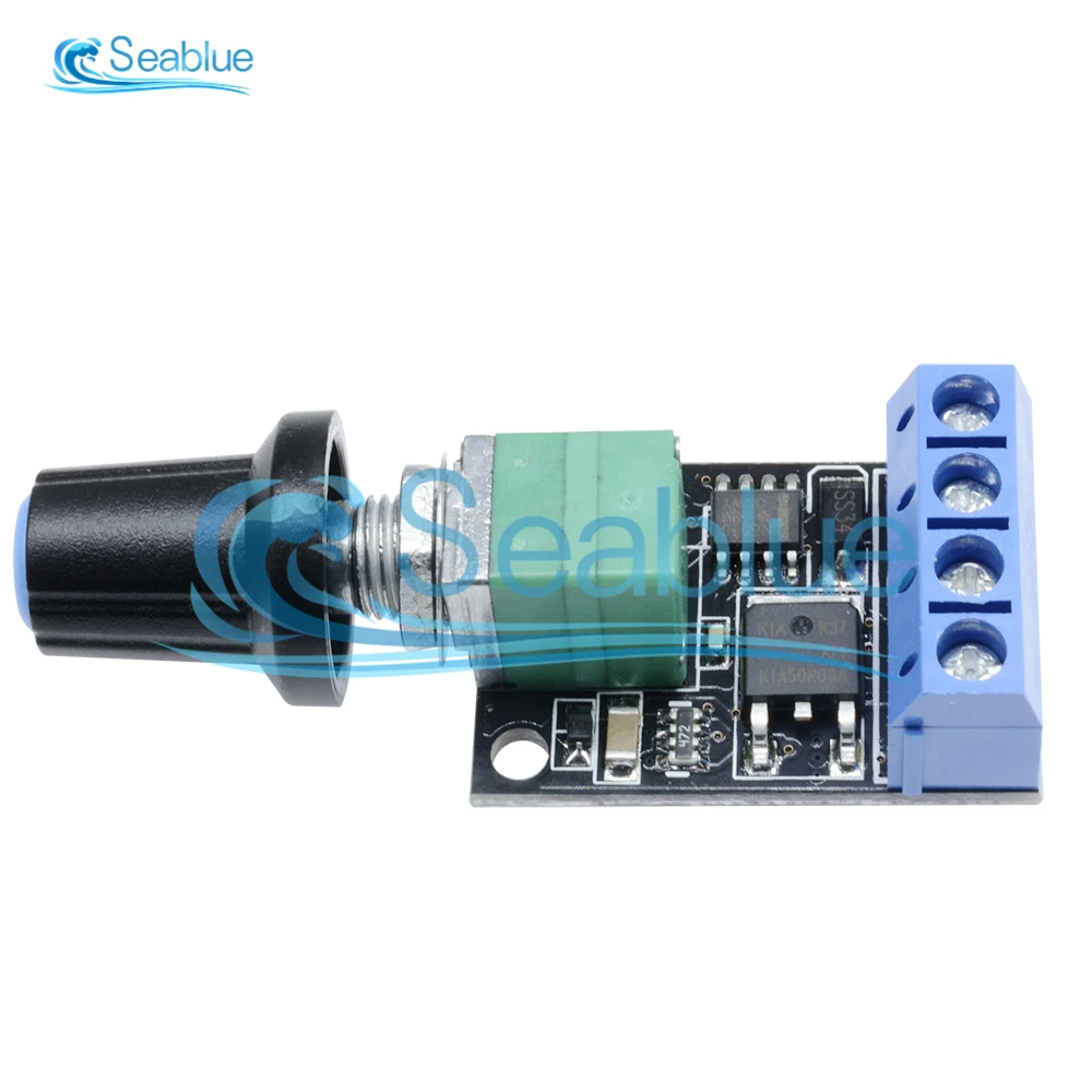 5Pcs 10A 5/9/12V DC Motor Speed Control PWM Potentiometer Governor Speed Regulation Board LED Dimming Ultra High Linearity Band dc motor speed controller electric motor speed controller motor speed controller